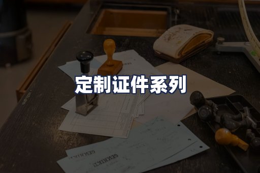 定制证件系列
